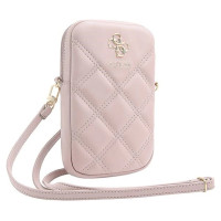 Guess Zip Quilted 4G bag - pink