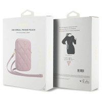 Guess Zip Quilted 4G bag - pink