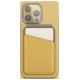 Uniq Lyden DS magnetic RFID wallet with phone stand - yellow-gray