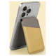 Uniq Lyden DS magnetic RFID wallet with phone stand - yellow-gray