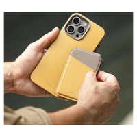 Uniq Lyden DS magnetic RFID wallet with phone stand - yellow-gray