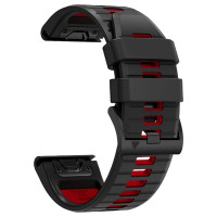 Tech-Protect IconBand Pro Strap for Garmin Fenix 3 / 5X / 3HR / 5X Plus / 6X / 6X Pro / 7X - Black/Red