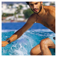 Tech-Protect IconBand Pro Strap for Apple Watch 4 / 5 / 6 / 7 / 8 / 9 / SE / Ultra 1 / 2 (42/44/45/49 mm) - Orange-Black