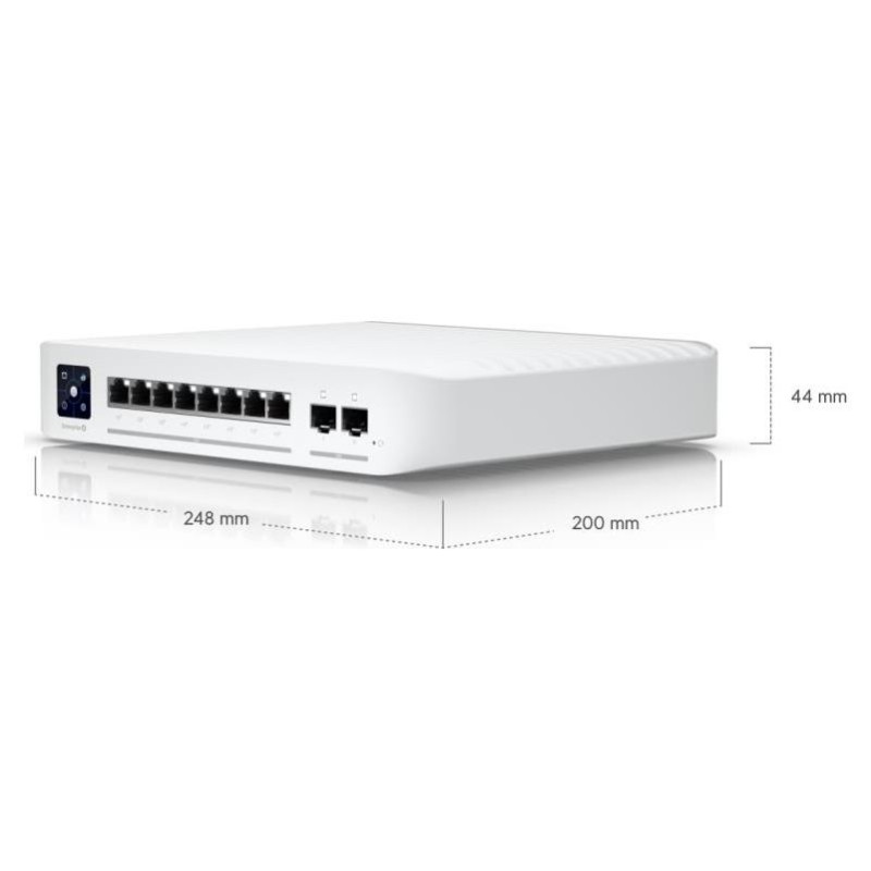 Ubiquiti Switch|UBIQUITI|Switch Enterprise 8 PoE|Type L3|8x2.5GbE|2xSFP+|PoE ports 8|120 Watts|USW-ENTERPRISE-8-POE