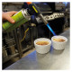 Meva Creme Brulle 1kW universal catering gas burner SET