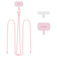 Tech-Protect C5S Rope Crossbody Strap Leash - Pink