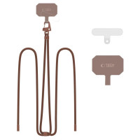 Tech-Protect C5S Rope Crossbody Strap Leash - Brown