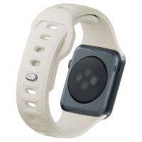 3Mk Protection 3mk Silicone Watch Strap for Apple Watch 38/40/41 mm - white