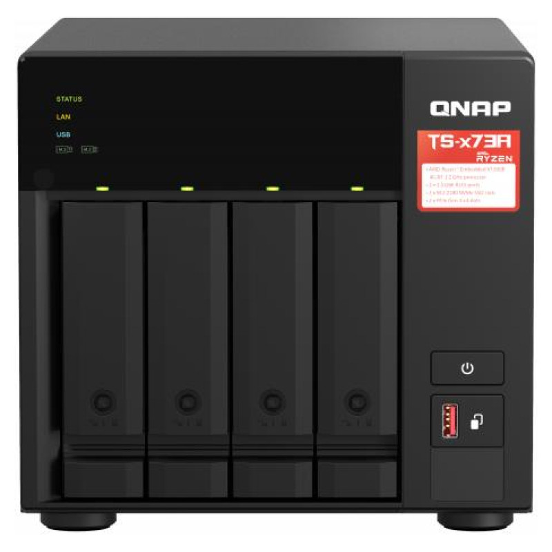 Qnap NAS STORAGE TOWER 4BAY 8GB/TS-473A-8G QNAP