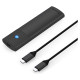 Orico PWM2 M.2 NGFF SATA USB-C 5Gb/s Disk Drive - Black