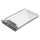 Orico 2139C3 2.5" HDD/SSD USB-C 5Gb/s Disk Drive - Transparent