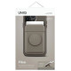 Uniq Flixa Magnetic Card Wallet with Stand Gray/Flint Gray MagSafe