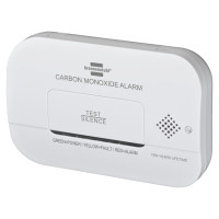 Brennenstuhl CM A 3030 carbon monoxide and gas sensor with alarm signal and LED display - white