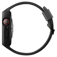 Uniq Monos 2 in 1 Strap + Case for Apple Watch 45/44mm - Black