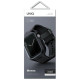 Uniq Monos 2 in 1 Strap + Case for Apple Watch 45/44mm - Black