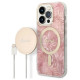 Guess MagSafe case + charger set for iPhone 14 Pro 6.1" - pink