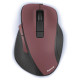 Hama MW-500 V2 Wireless Mouse with Battery - Burgundy