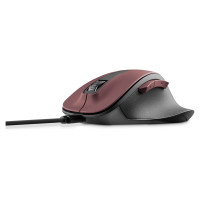Hama MW-500 V2 Wireless Mouse with Battery - Burgundy