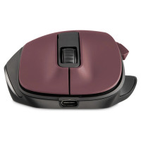 Hama MW-500 V2 Wireless Mouse with Battery - Burgundy