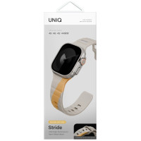 Uniq Stride De Rubber Strap for Apple Watch 44 / 45 / 46 / 49 mm - Beige