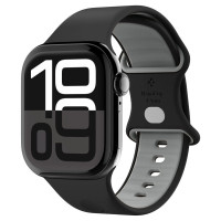 Spigen Nano Pop Strap for Apple Watch 40/41/42 mm - Black and Gray