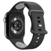 Spigen Nano Pop Strap for Apple Watch 40/41/42 mm - Black and Gray