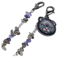 Nimmy Magnetic Handstrap Bag Charm - Black