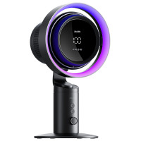 Jisulife Table Fan Pro3 10000mAh Desktop Turbine Fan with Filter - Dark Gray