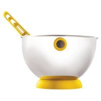 Viceversa Kogel Mogel Bowl + Whisk Set yellow 16221