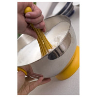 Viceversa Kogel Mogel Bowl + Whisk Set yellow 16221