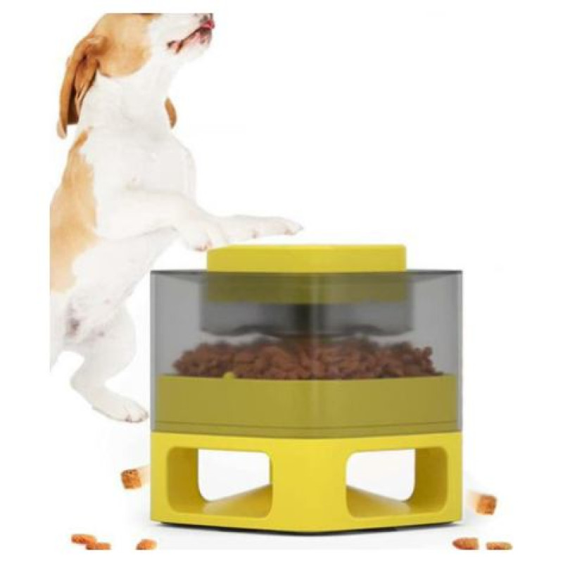 Doggy Village MT7130Y Pet Auto-Buffet yellow