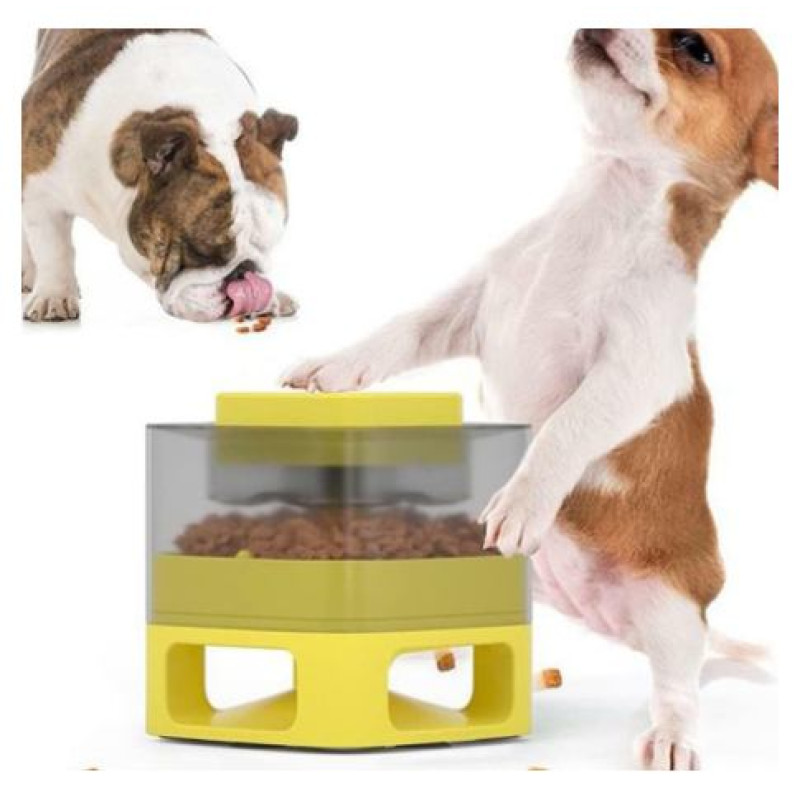 Doggy Village MT7130Y Pet Auto-Buffet yellow