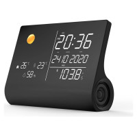 Nasa WSP1300 Black Weather Station/Speaker BT