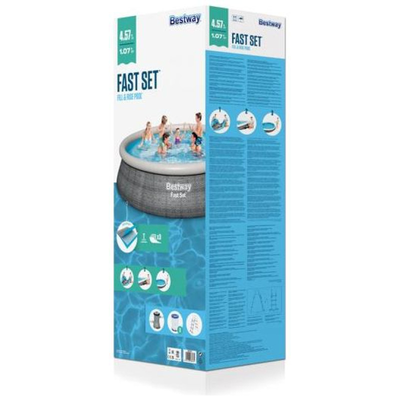 Bestway 57372 Fast Set Pool Set