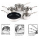 Russell Hobbs BW06572EU72 Classic collection S/S pan set 5pcs