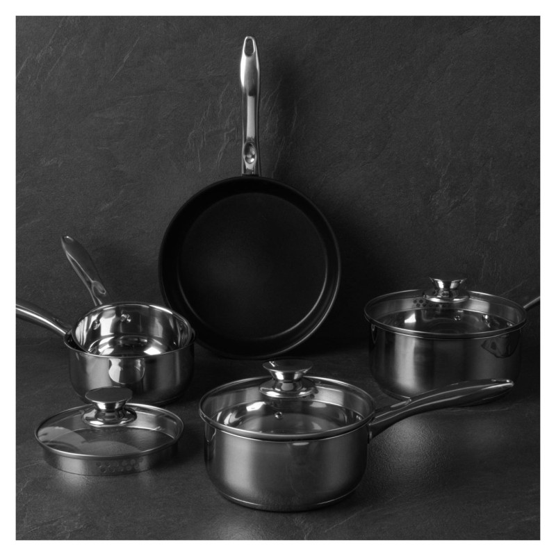 Russell Hobbs BW06572EU72 Classic collection S/S pan set 5pcs