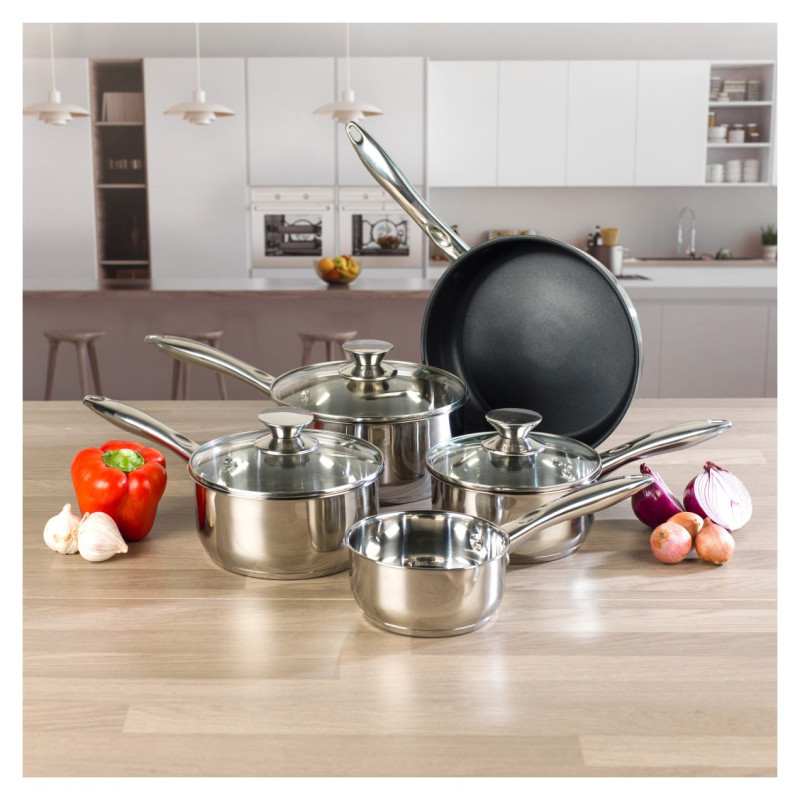 Russell Hobbs BW06572EU72 Classic collection S/S pan set 5pcs