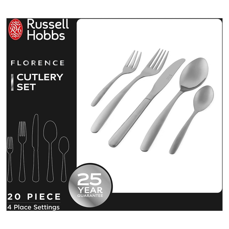 Russell Hobbs RH022641EU7 Florence cutlery set 20pcs