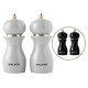 Salter 7613 GYXR Gloss Salt and Pepper Mills Grey