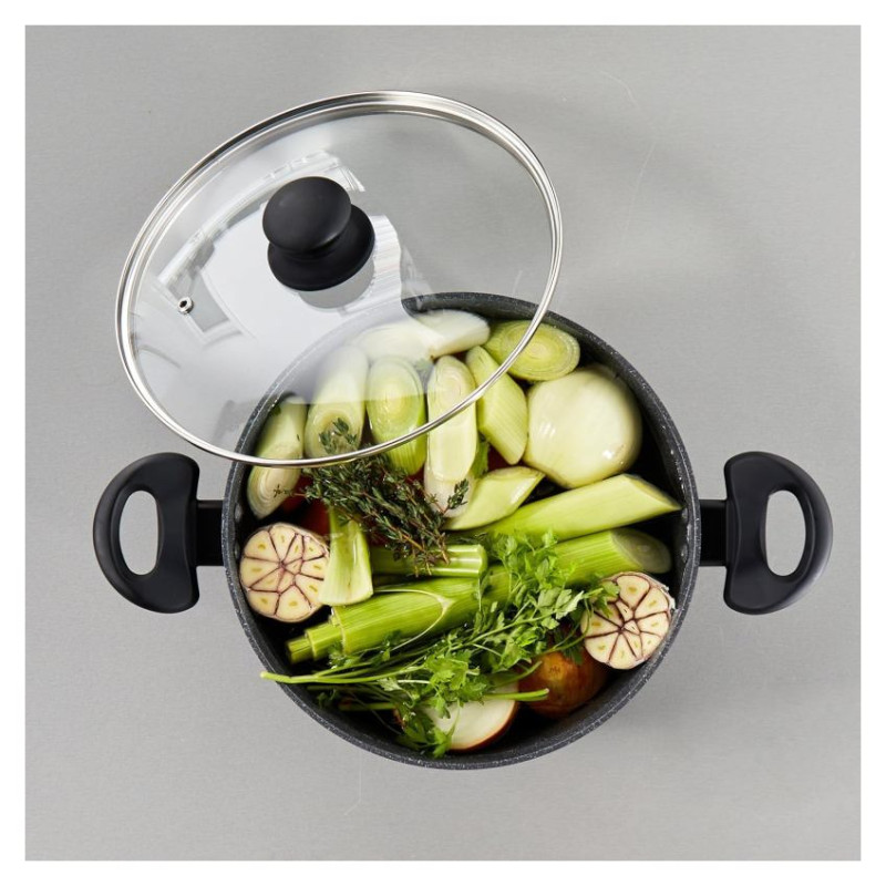 Russell Hobbs RH02809EU7 Metallic Marble stockpot 24cm