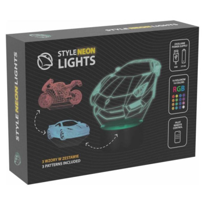 Manta SNL120RGB LED lamp Light decoration Vehicles 1 RGB 3D