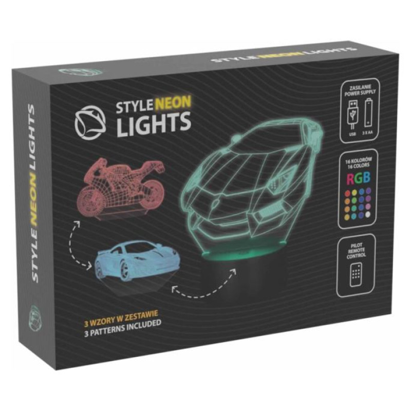 Manta SNL120RGB LED lamp Light decoration Vehicles 1 RGB 3D