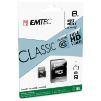 Emtec mSD 8GB Class10 Classic