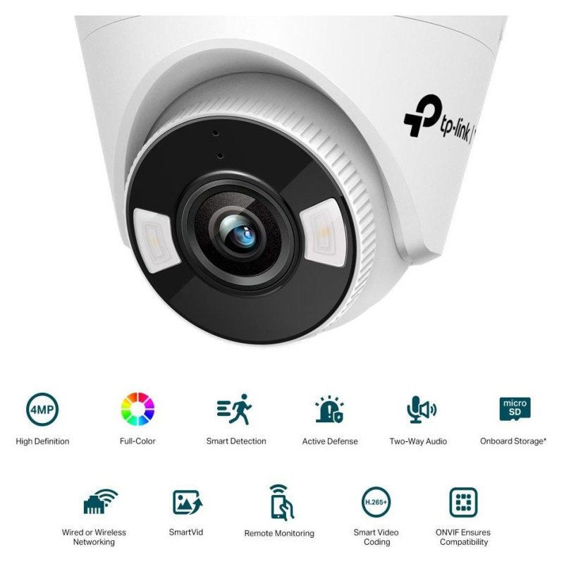Tp-Link NET CAMERA TURRET H.264 4MP/VIGI C440-W(4MM) TP-LINK