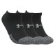 Under Armour Under Armor HeatGear No Show Socks 3-Pack W 1346755-001 (XL)