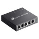 Tp-Link Switch|TP-LINK|Desktop/pedestal|5x10Base-T / 100Base-TX / 1000Base-T|PoE ports 4|ES205GP