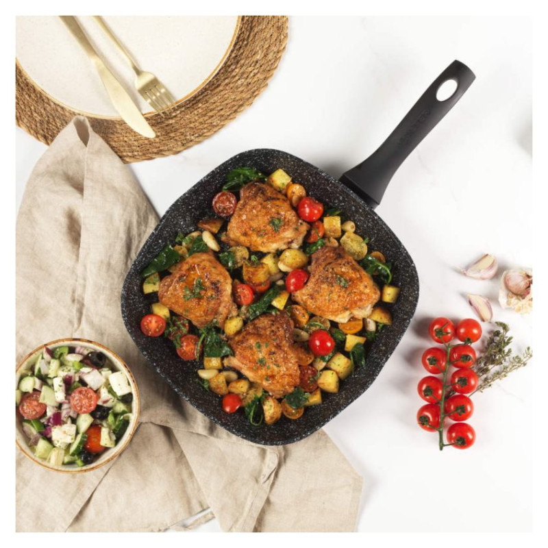 Salter BW05752S1 Megastone 28cm Griddle Pan