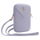 Guess Zip Triangle 4G bag - purple