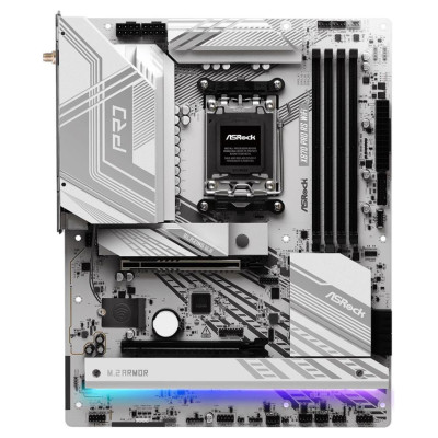 Asrock Mainboard|ASROCK|AMD X870|SAM5|ATX|Memory DDR5|Memory slots 4|1xPCI-Express 4.0 16x|1xPCI-Express 5.0 16x|4xM.2|1xHDMI|6xUSB 2.0|4xUSB 3.2|2xUSB-C|1xOptical S/PDIF|1xRJ45|2xAudio port|X870PRORSWIFI