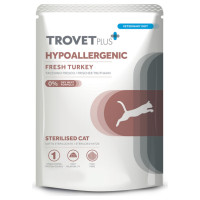 Trovet Plus Pouch Cat Adult Hypoallergenic Turkey 85 g